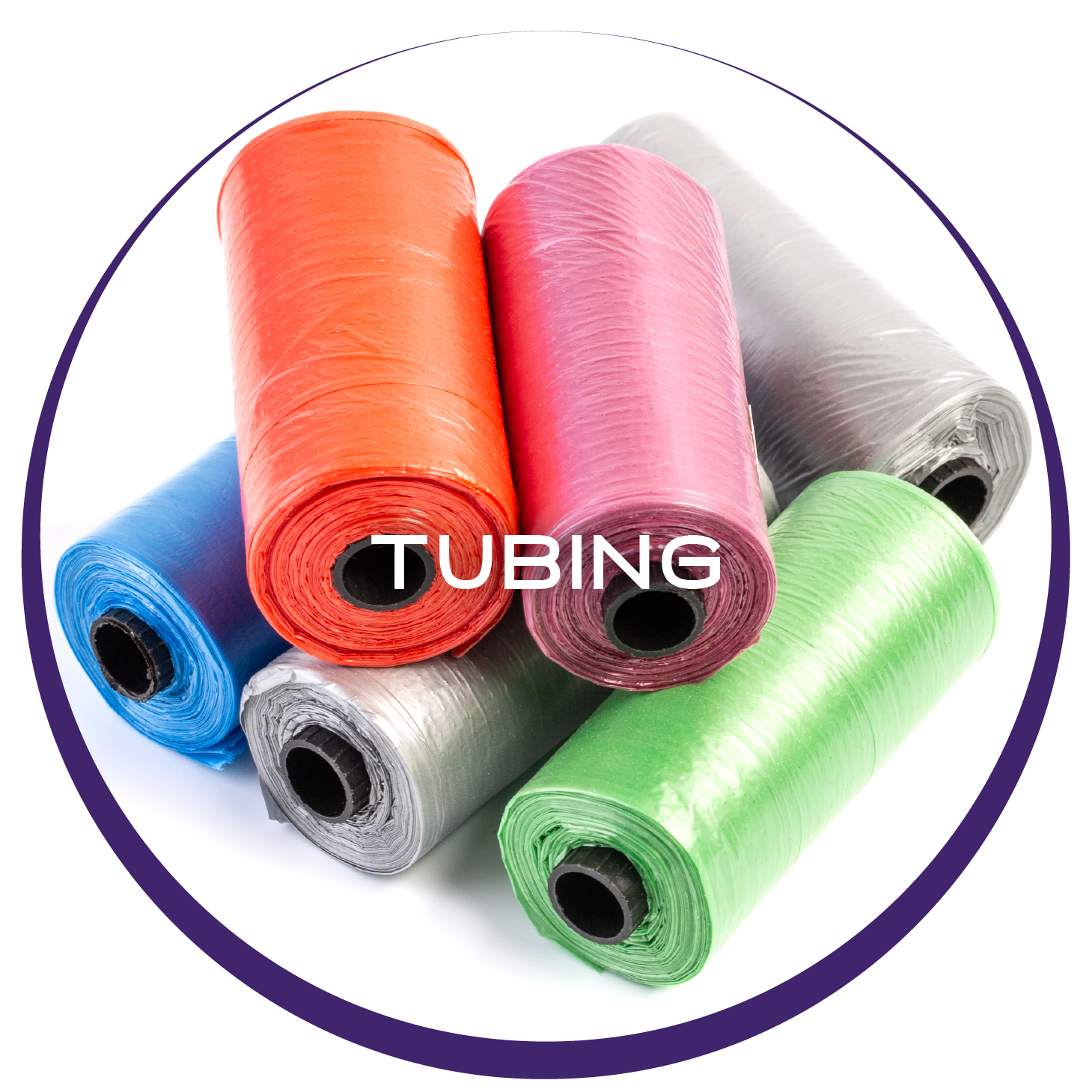 plastic tubing roll